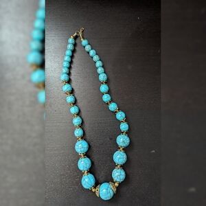 Turquoise beads necklace